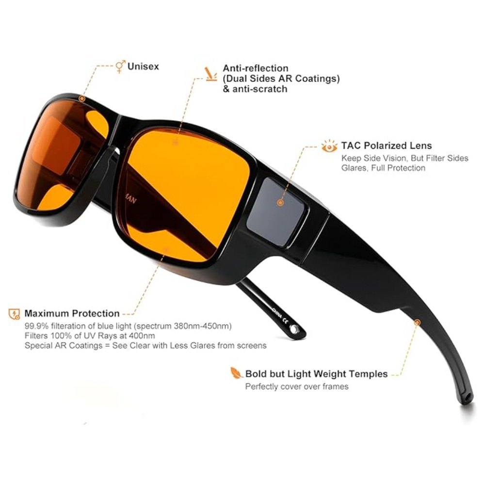 Fit-Over Night Glasses