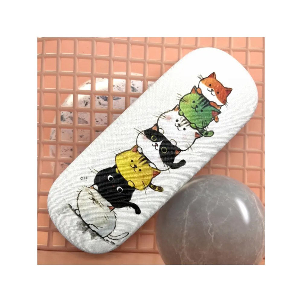 Printed Hard Glasses Case