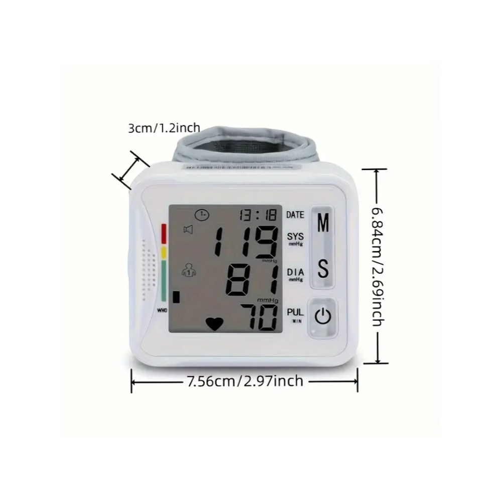 Wrist Blood Pressure Monitor